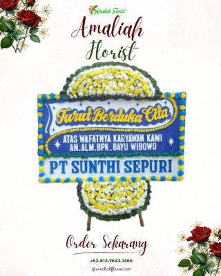 Papan Bunga Duka di Batu Putih