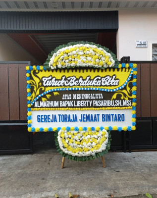 Papan Bunga Duka di Batu Putih