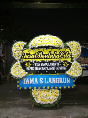 Papan Bunga Duka di Batu Putih
