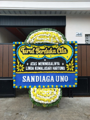 Papan Bunga Duka di Batu Putih