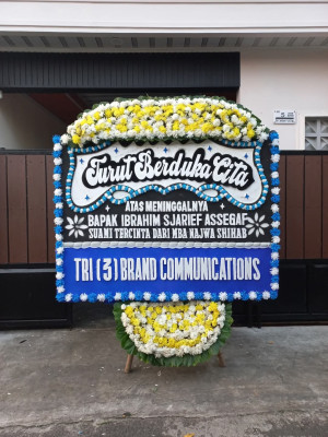 Papan Bunga Duka di Batu Putih